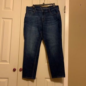 Dark wash Denim jeans. Size 14